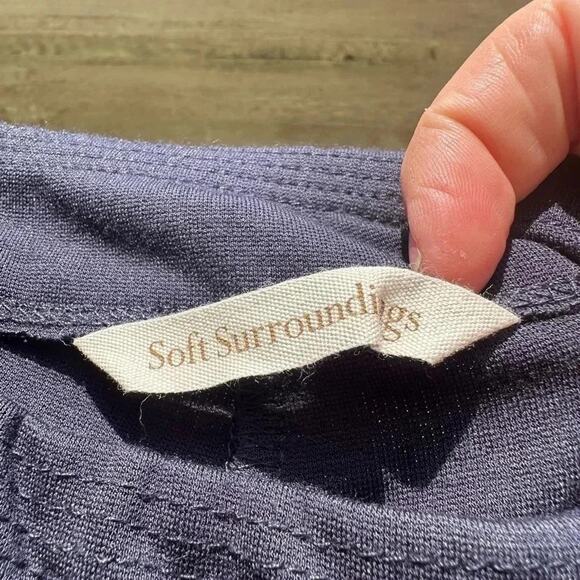 Soft Surroundings Blue Loungewear Pants casual comfortable pants - Picture 5 of 11
